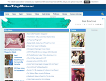 Tablet Screenshot of manatelugumovies.net